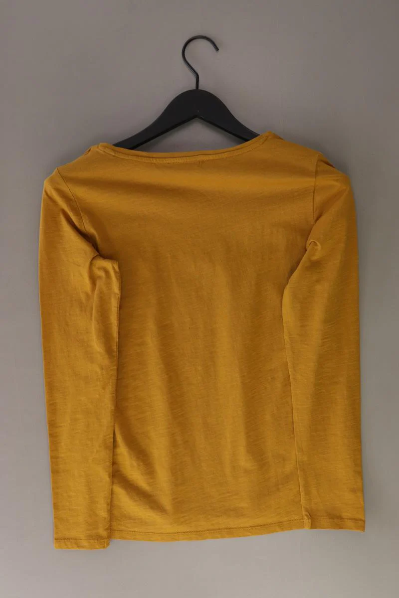 edc by Esprit Longsleeve-Shirt Gr. XS Langarm gelb aus Baumwolle - Image 2