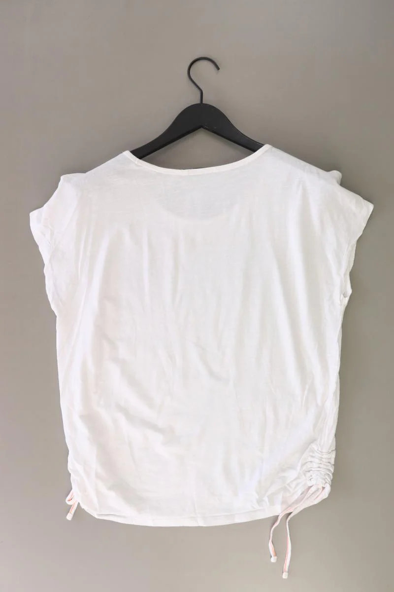 Cecil Printshirt Gr. L Kurzarm weiß aus Baumwolle - Image 2