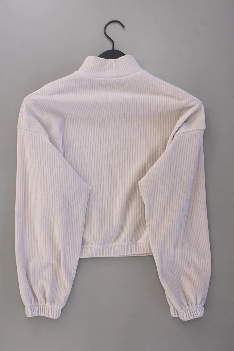 Bershka Crop Pullover Gr. XS creme - Image 4