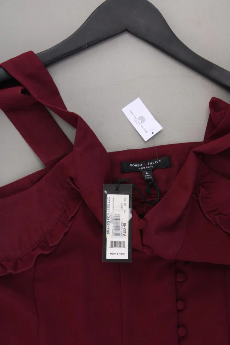 Romero + Juliet Top Gr. L neu mit Etikett rot aus Polyester - Image 2