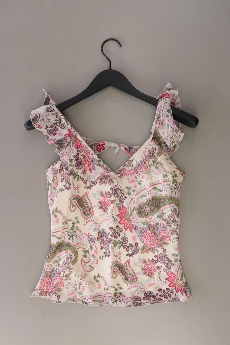 Saint Tropez Y2K Vintage Top Gr. S mit Paisleymuster creme aus Polyester - Image 2