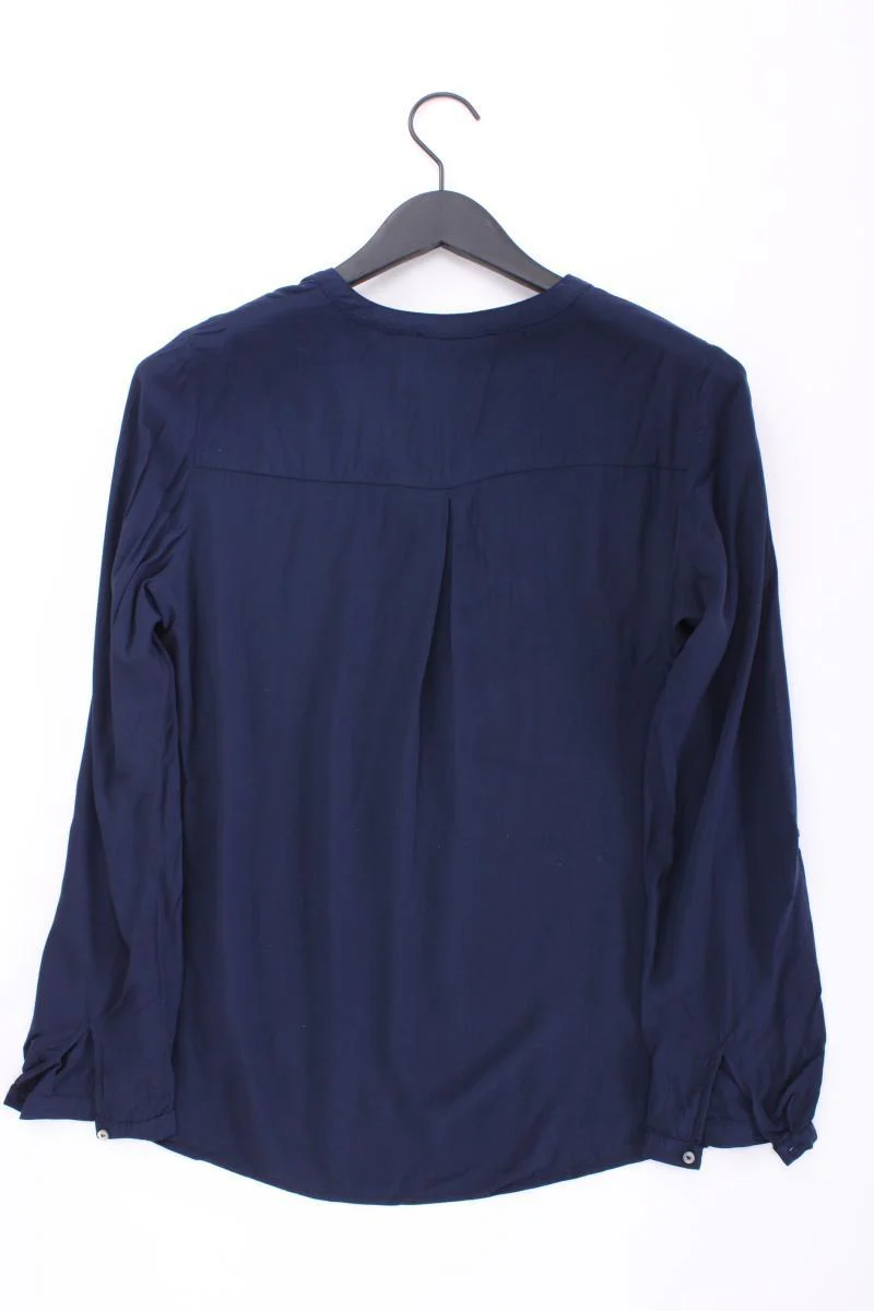 Esprit Langarmbluse Gr. 38 blau aus Viskose - Image 4