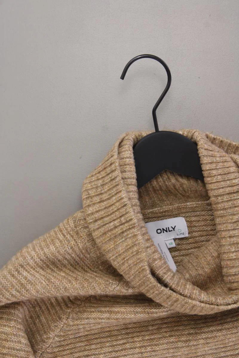 Only Strickpullover Gr. XXL neuwertig braun aus Polyacryl - Image 2
