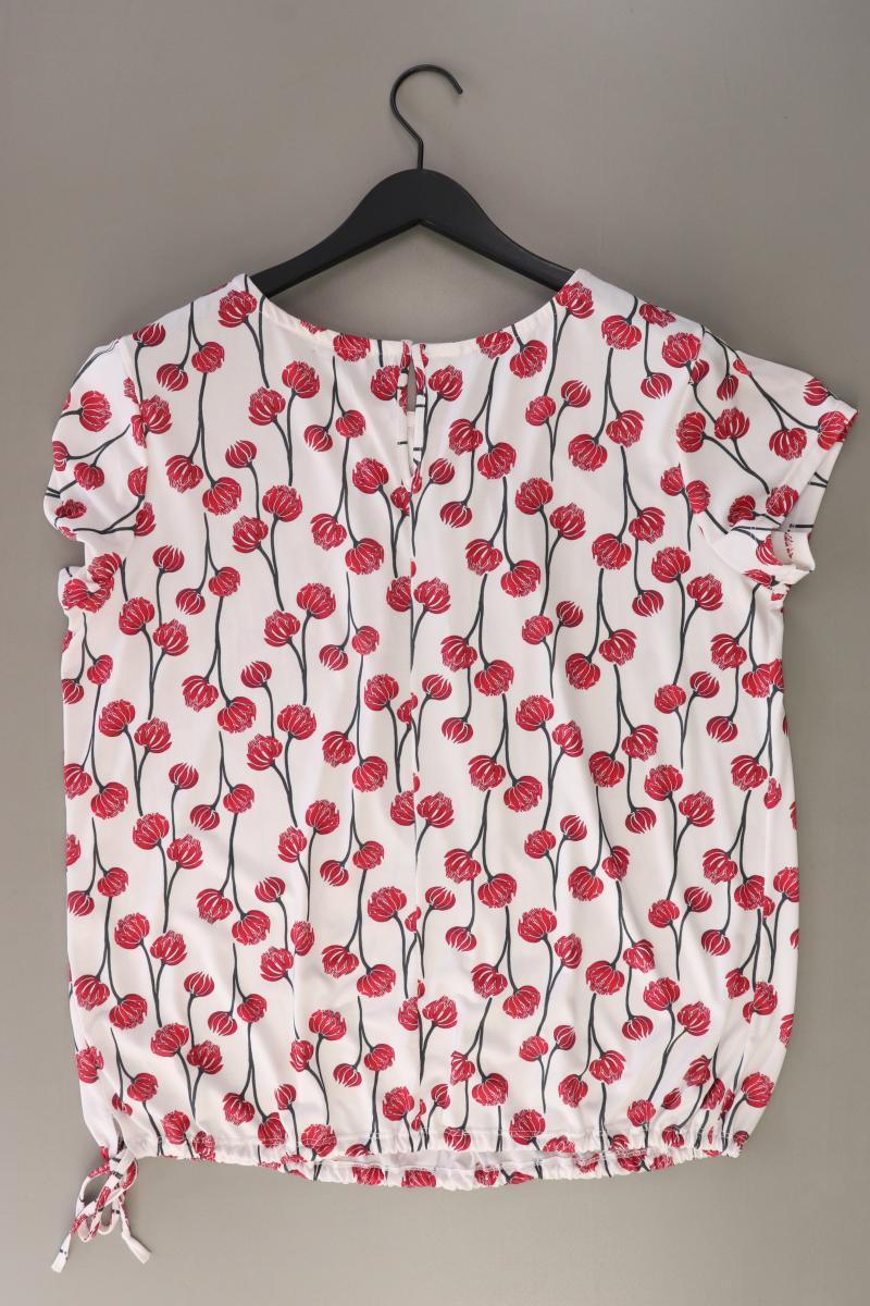 Sa.hara Bluse Gr. XXL mit Blumenmuster Kurzarm rot - Image 2