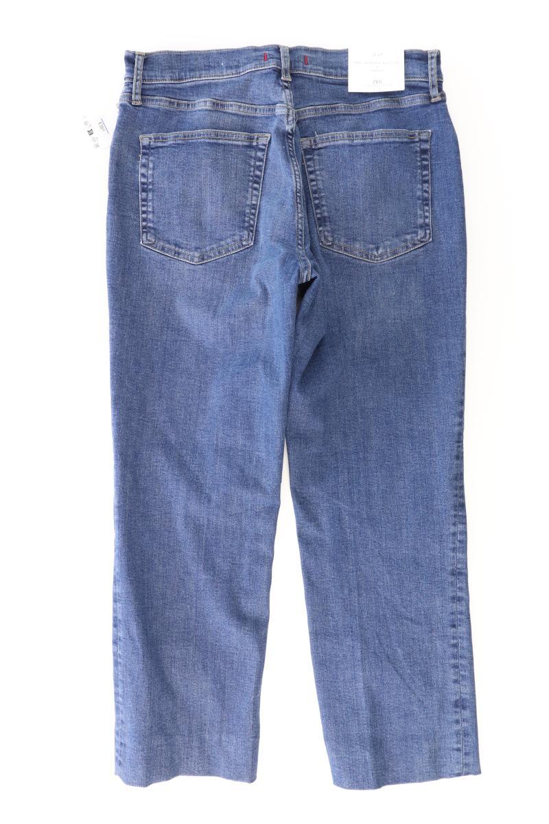 Zara Straight Jeans Gr. 44 neu mit Etikett Neupreis: 39,99€! blau aus Baumwolle - Image 2