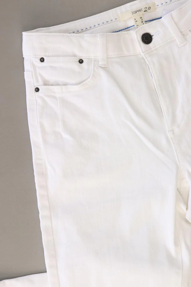 Esprit Skinny Jeans Gr. 34 weiß aus Baumwolle - Image 4