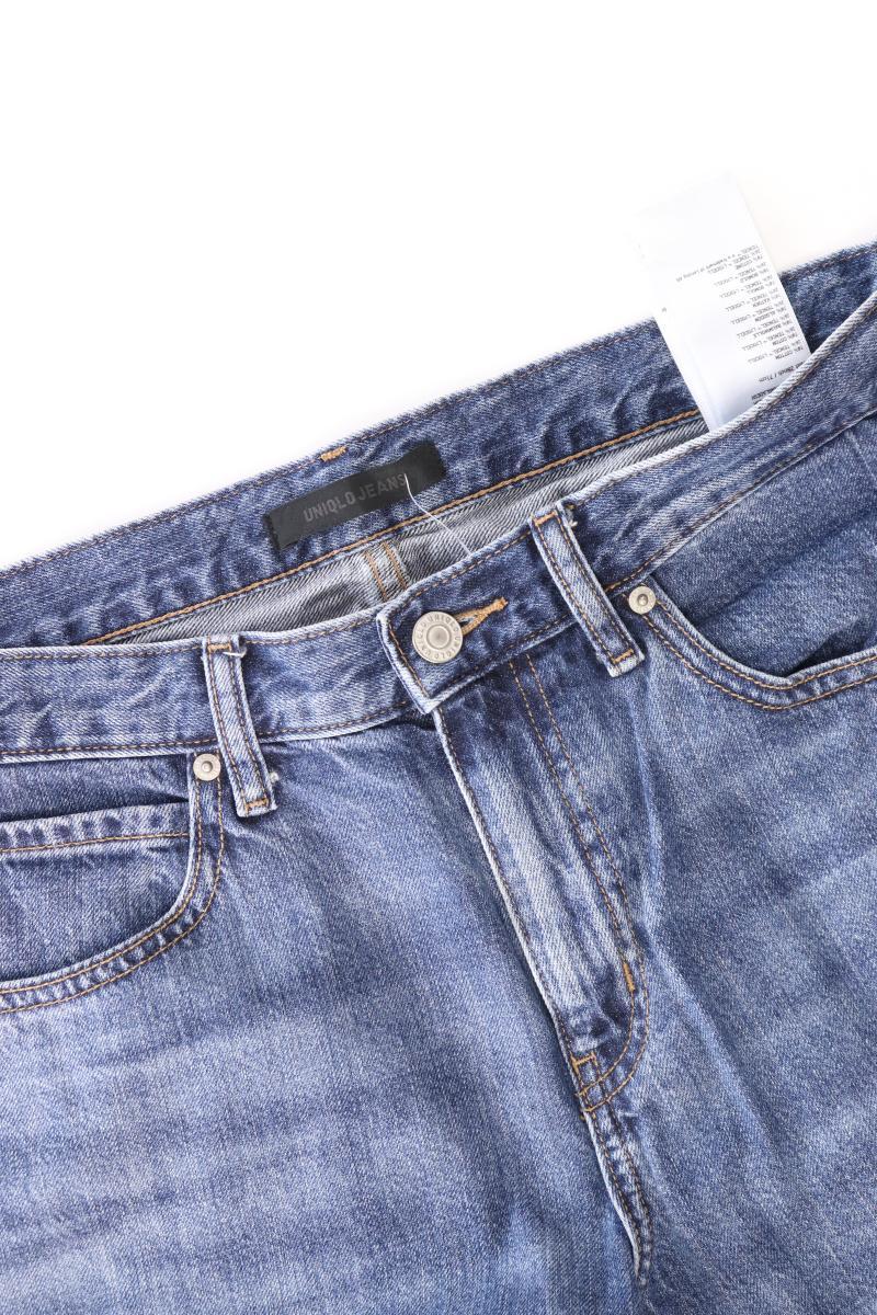 Uniqlo Straight Jeans Gr. W28 blau aus Baumwolle - Image 4