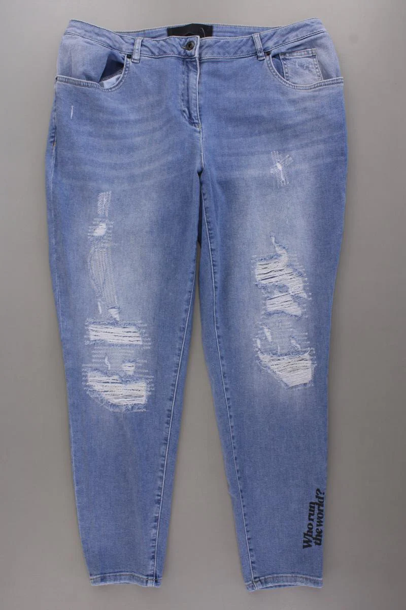 Marc Aurel Skinny Jeans Gr. 48 blau