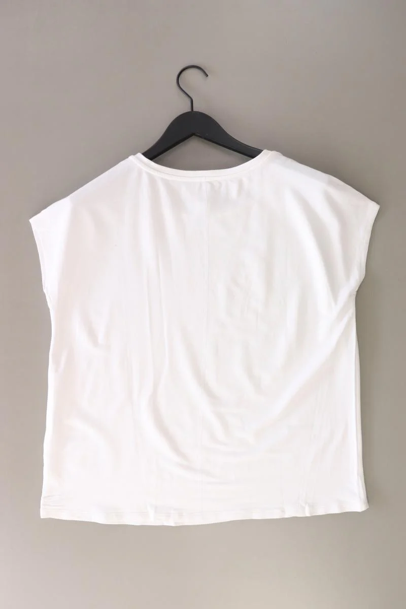 Street One T-Shirt Gr. 42 Kurzarm weiß aus Modal - Image 2