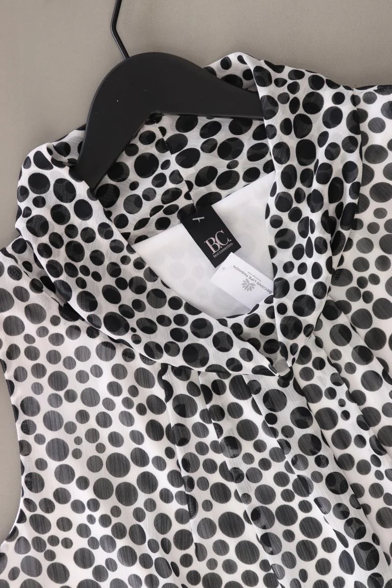 Best Connections Ärmellose Bluse Gr. 42 gepunktet schwarz aus Polyester - Image 3