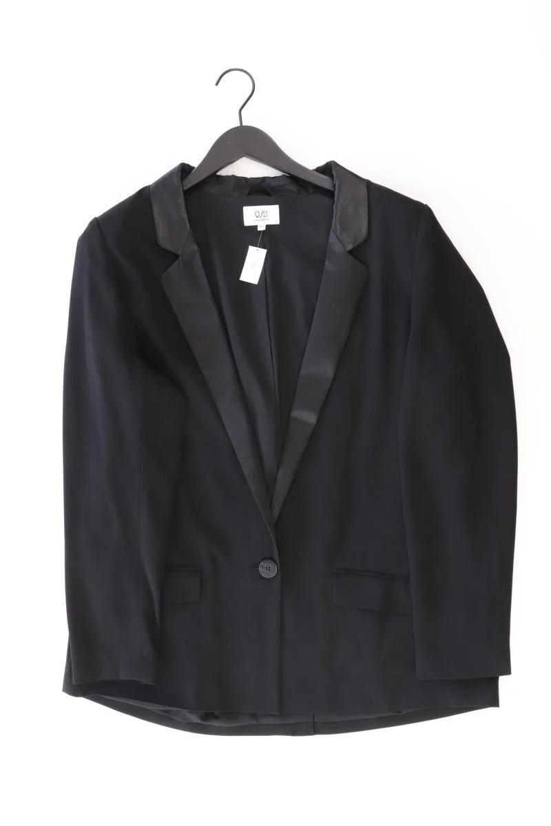 QS by s.Oliver Longblazer Gr. 44 schwarz aus Polyester