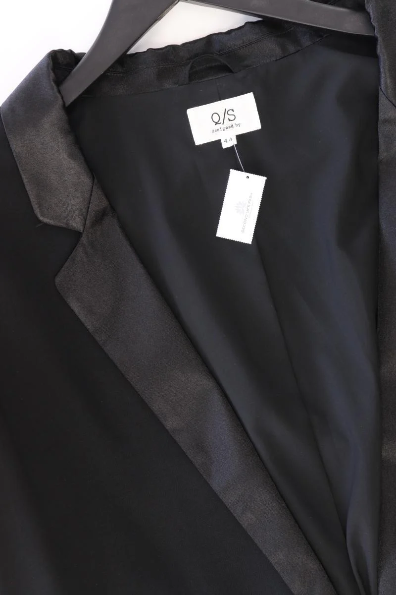 QS by s.Oliver Longblazer Gr. 44 schwarz aus Polyester - Image 4