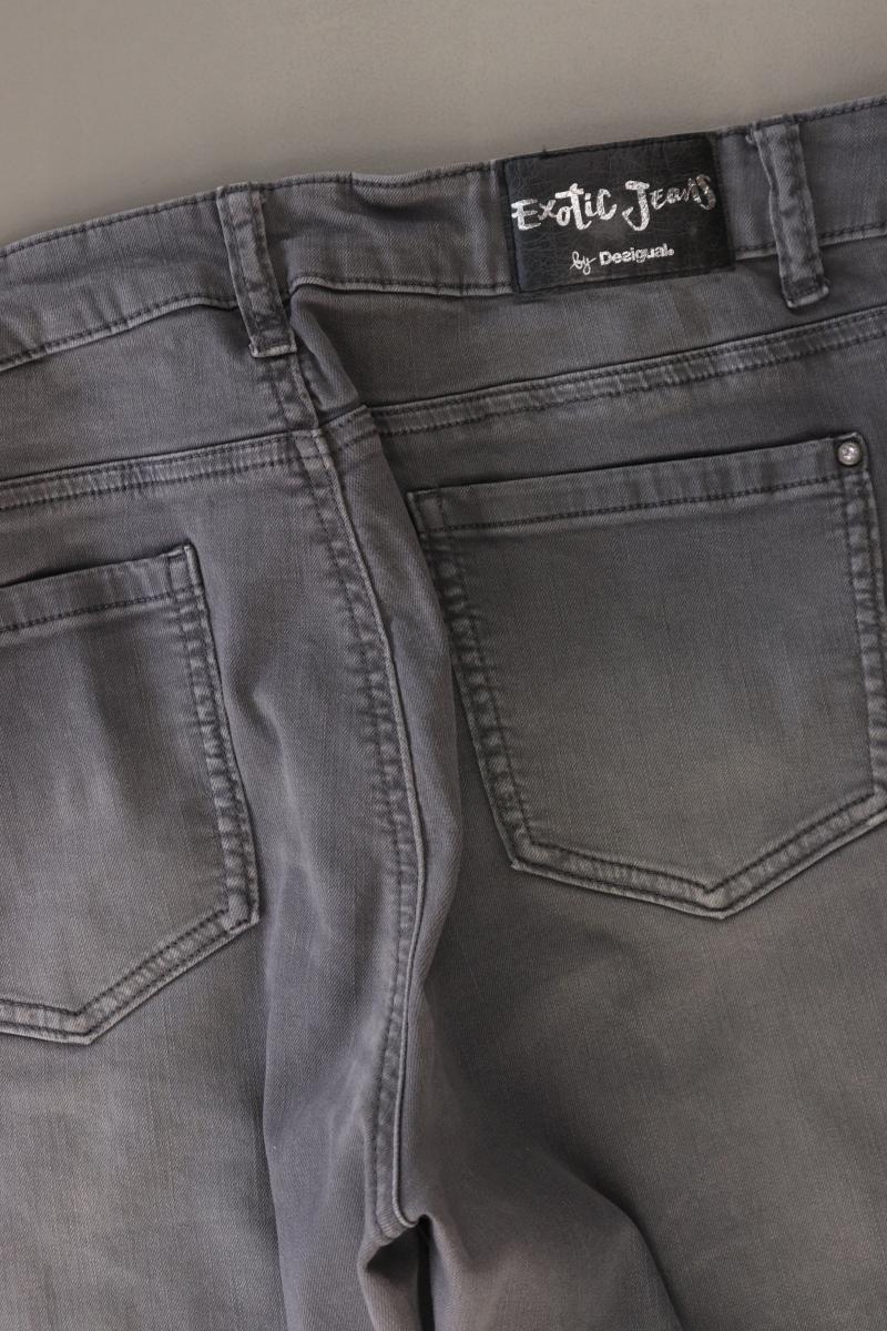 Desigual Skinny Jeans Gr. 44 grau aus Baumwolle - Image 3