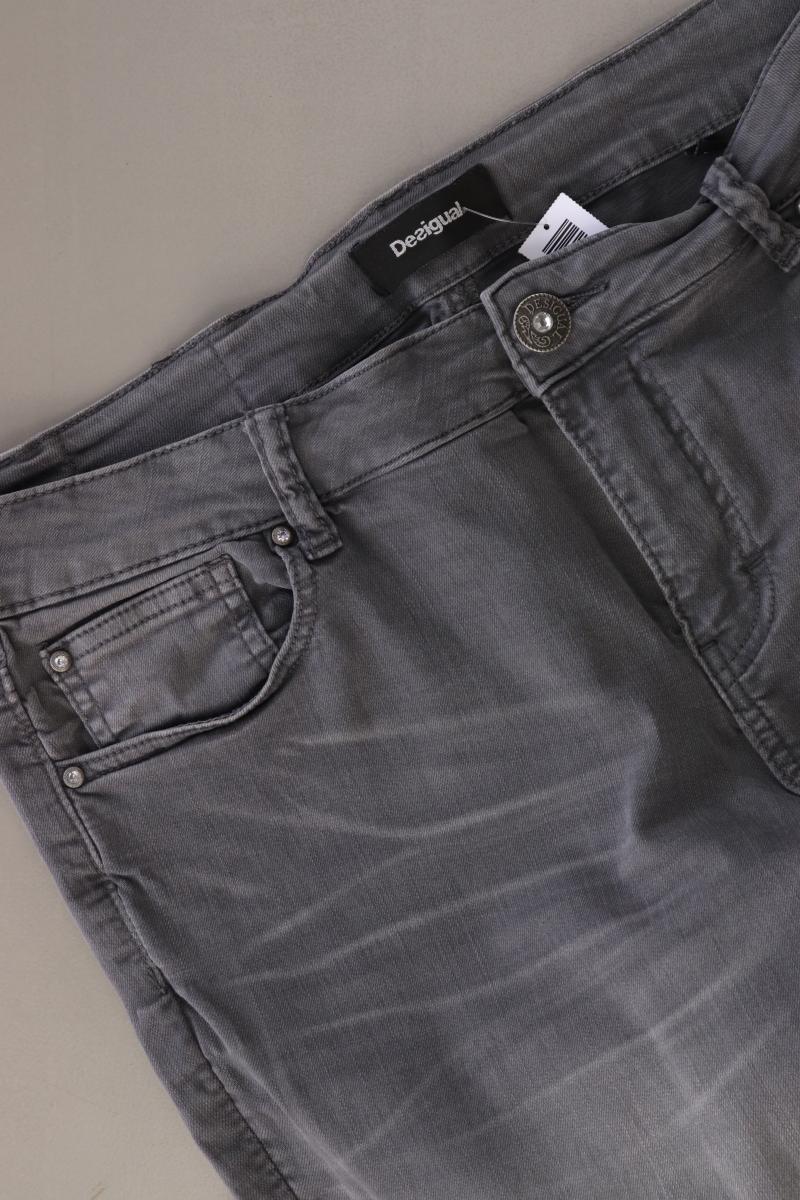 Desigual Skinny Jeans Gr. 44 grau aus Baumwolle - Image 4