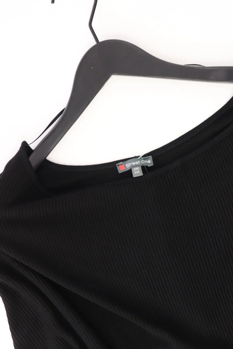 Street One Poncho Gr. OneSize schwarz aus Baumwolle - Image 3