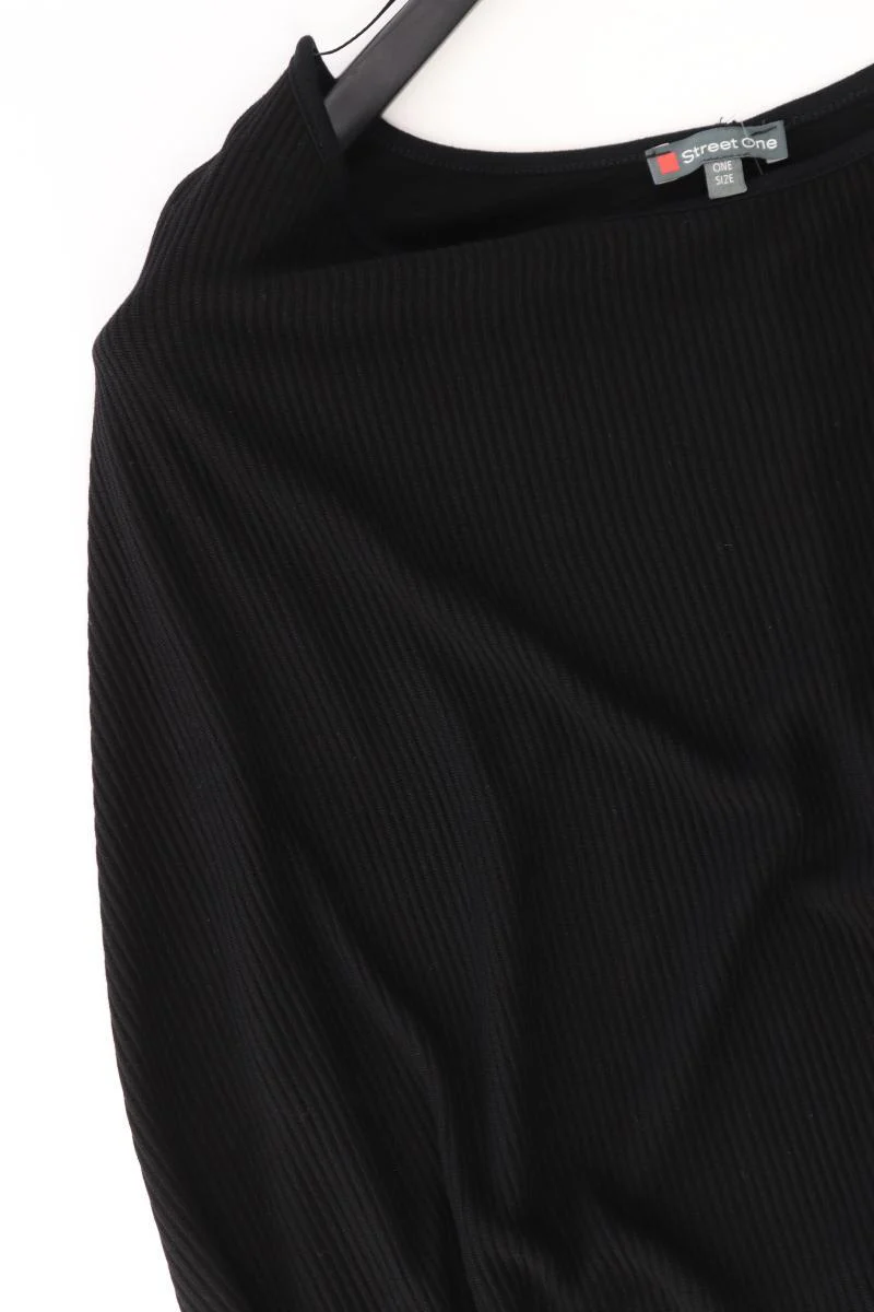 Street One Poncho Gr. OneSize schwarz aus Baumwolle - Image 4