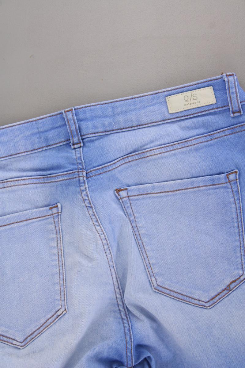 QS by s.Oliver Skinny Jeans Gr. 38/L30 blau aus Baumwolle - Image 3