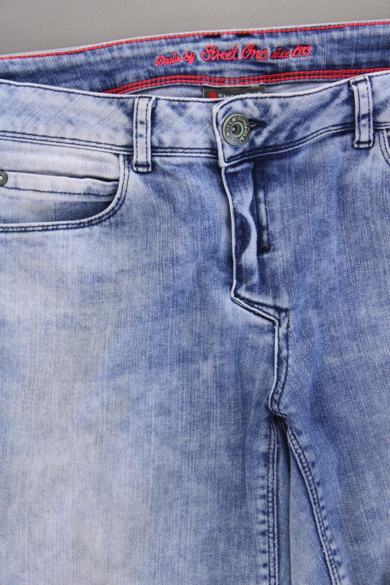 Street One Skinny Jeans Gr. W29 blau aus Baumwolle - Image 2