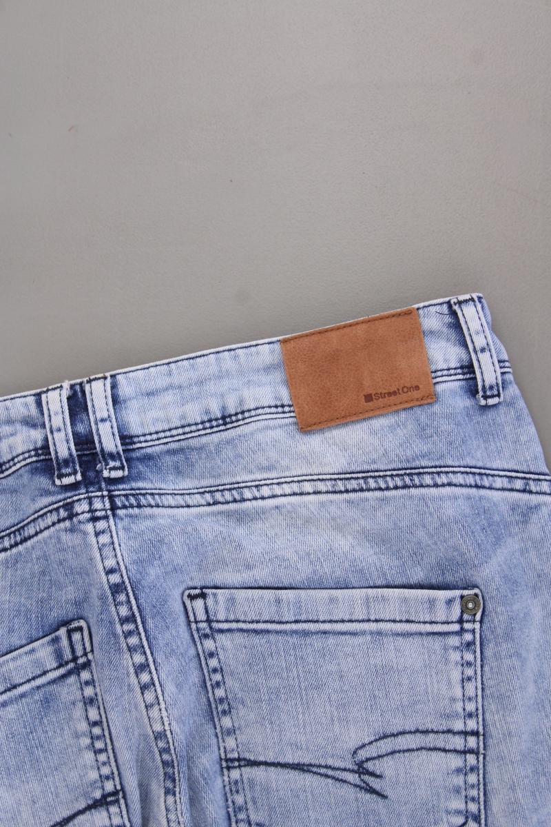 Street One Skinny Jeans Gr. W29 blau aus Baumwolle - Image 3