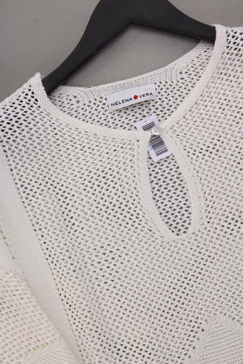 Helena Vera Classic Pullover Gr. 42 neuwertig creme aus Baumwolle - Image 2
