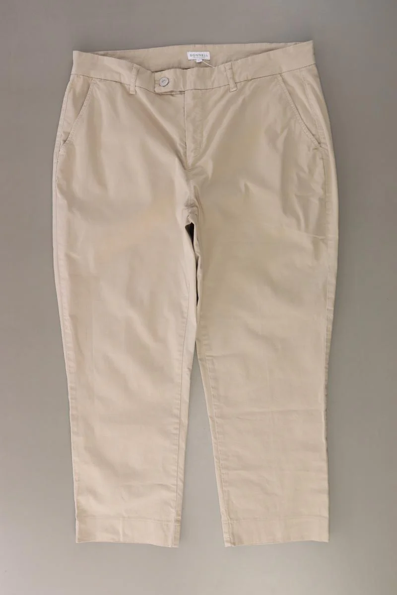 Donnell Appelrath Cüpper Stoffhose Gr. 42 creme aus Baumwolle