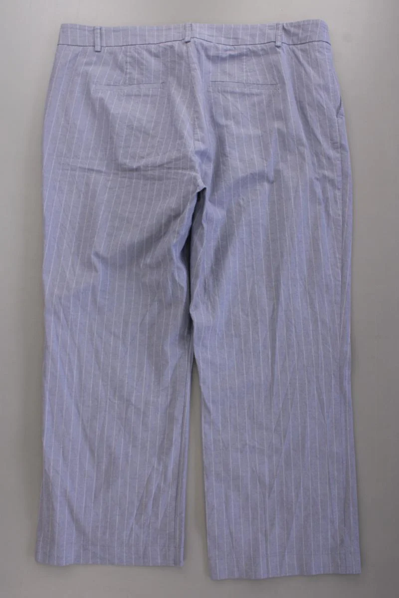 Monari Stoffhose Gr. 48 gestreift grau - Image 4