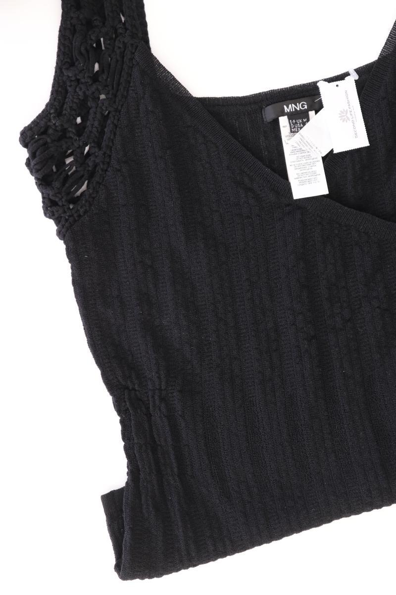 Mango Trägertop Gr. S Vintage schwarz aus Viskose - Image 4