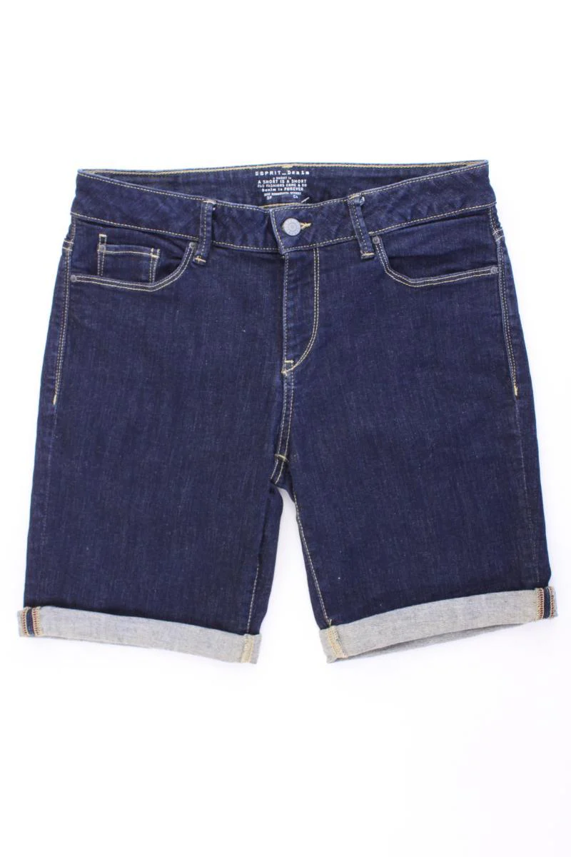 Esprit Jeansshorts Gr. W27 blau