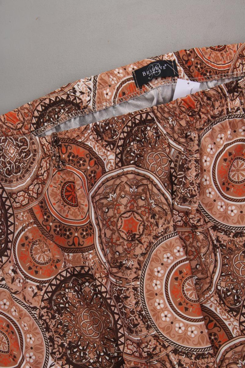 Bexley's Stoffhose Gr. Kurzgröße 24 geometrisches Muster neuwertig orange - Image 2