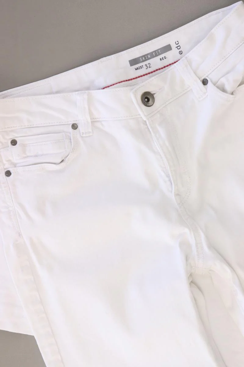 edc by Esprit Skinny Jeans Gr. 32 weiß aus Baumwolle - Image 4