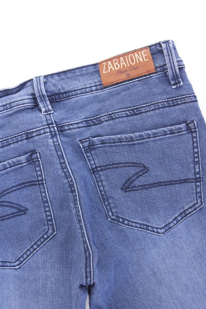 Zabaione Skinny Jeans Gr. 36 blau aus Baumwolle - Image 3