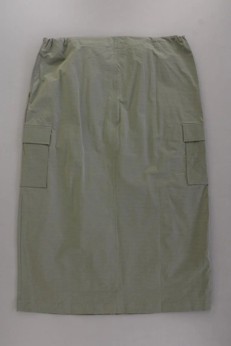 Mango Cargorock Gr. L neuwertig olivgrün aus Polyester - Image 4