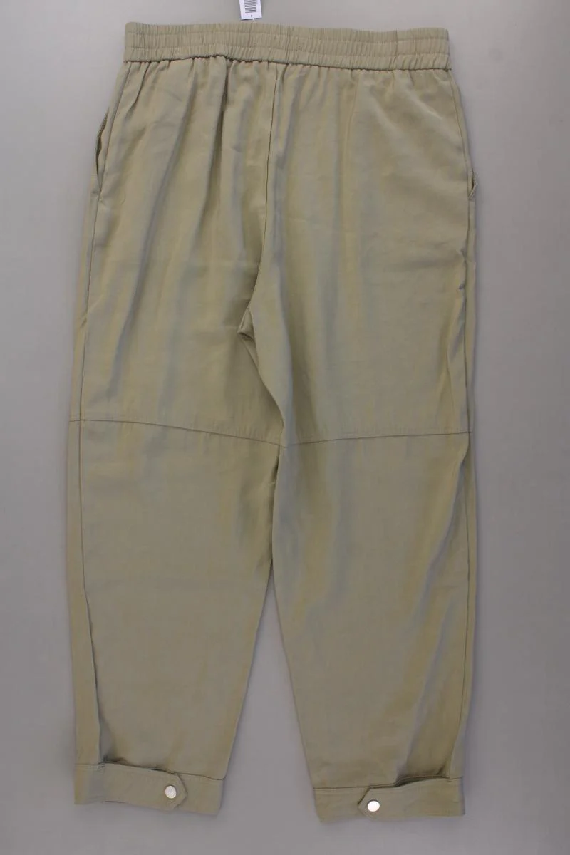 Zara Stretchhose Gr. L olivgrün aus Viskose - Image 4