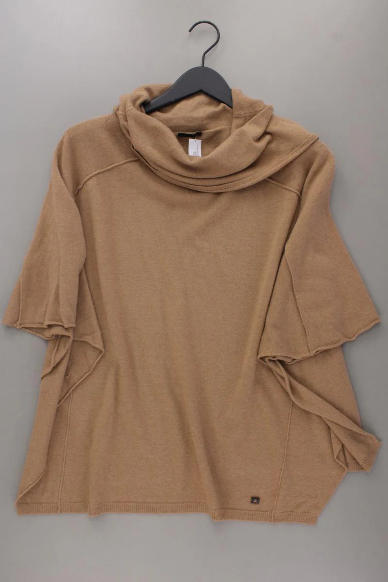 IKKS Poncho aus Kaschmir und Wolle Gr. S braun