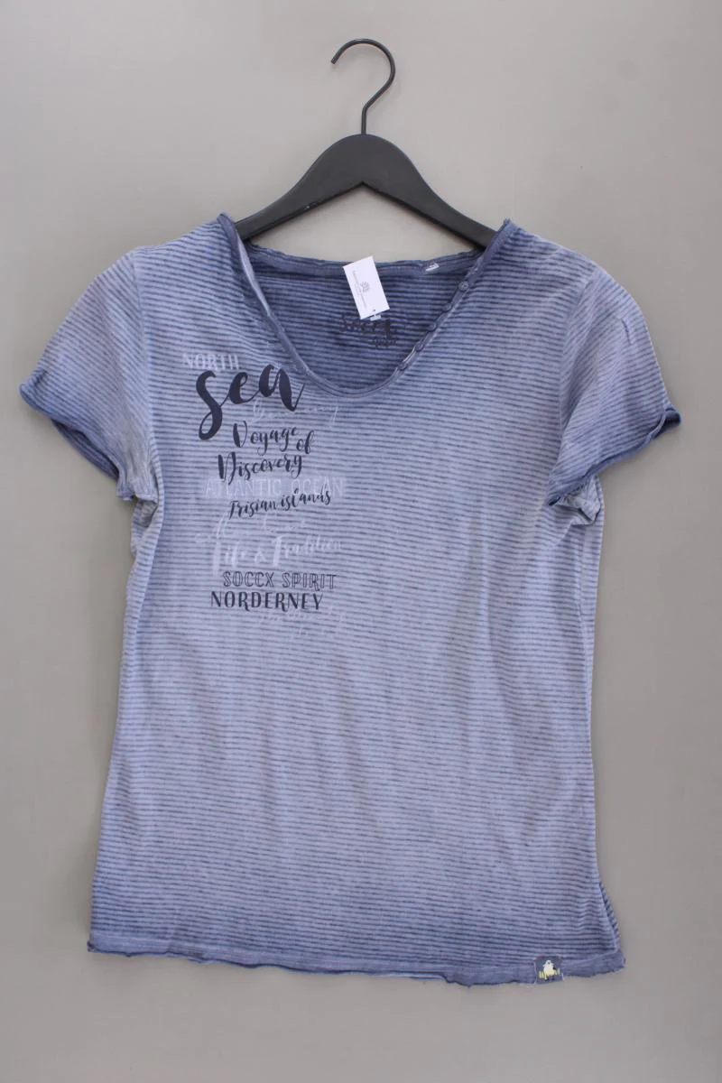 Soccx T-Shirt Gr. S Kurzarm blau