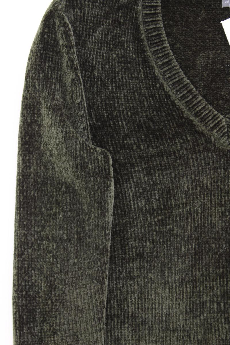 Montego Feinstrickpullover Gr. XS neuwertig olivgrün aus Polyester - Image 3