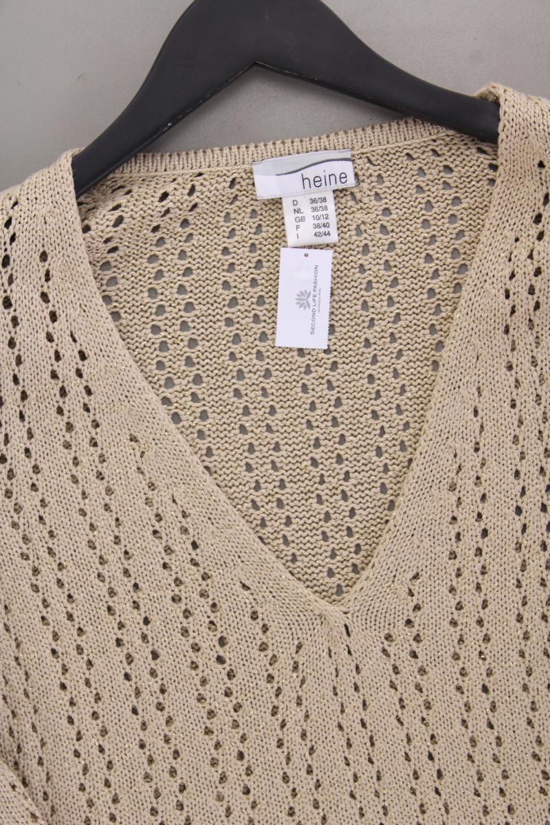 Heine Langarmpullover Gr. 36/38 neuwertig gold aus Polyacryl - Image 2