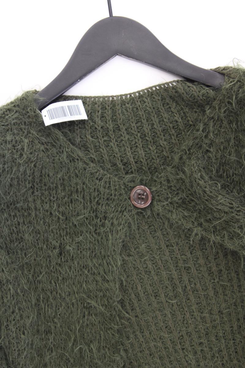 Strickjacke Gr. M Langarm olivgrün aus Polyacryl - Image 3