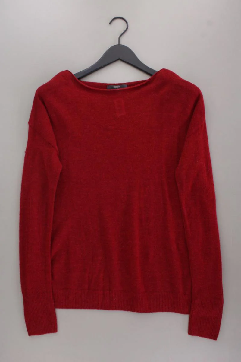 Esprit Feinstrickpullover Gr. M rot aus Polyamid