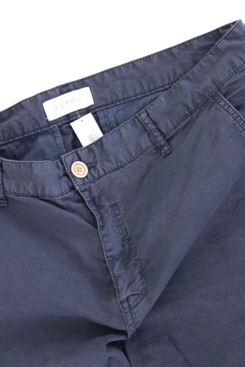 Esprit Chino Shorts für Herren Gr. W33 blau aus Baumwolle - Image 2