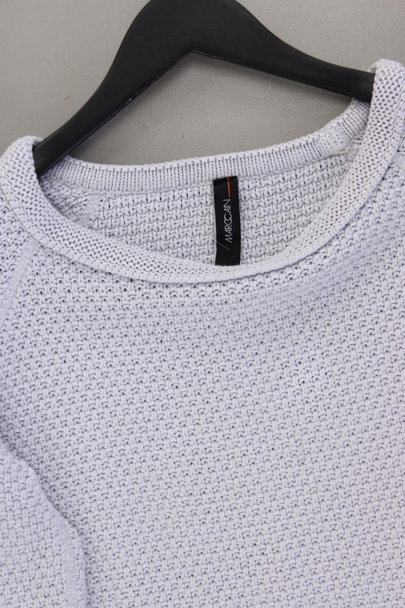 Marc Cain Feinstrickpullover Gr. 36 grau aus Baumwolle - Image 2