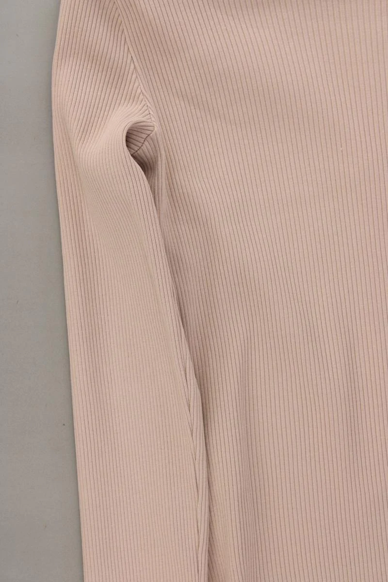 NA-KD Longsleeve-Shirt Gr. 42 Langarm creme - Image 3