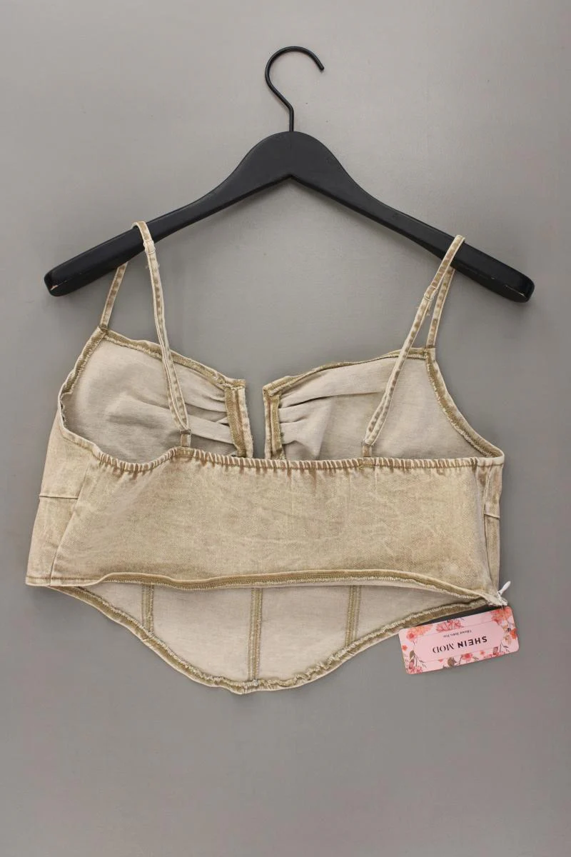 Shein Crop Top Gr. XL neu mit Etikett creme aus Baumwolle - Image 3