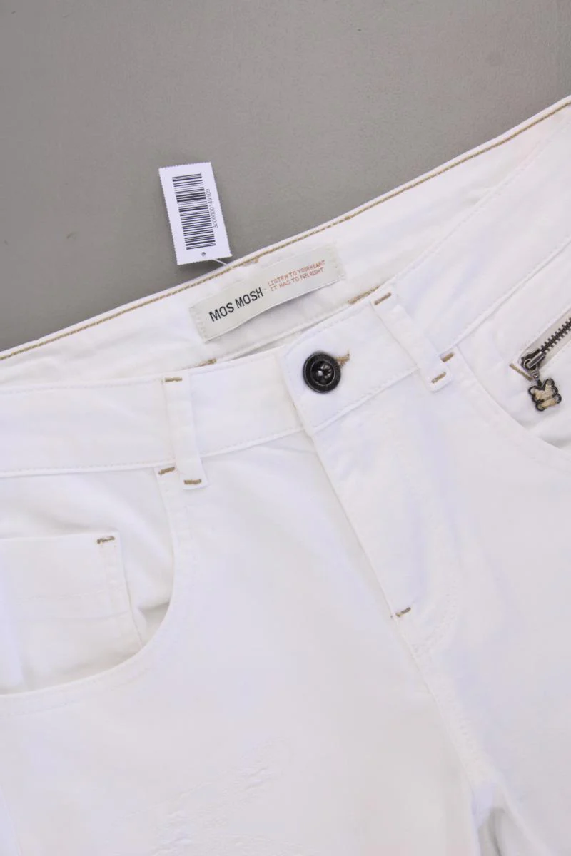 Mos Mosh Skinny Jeans Gr. W27 weiß aus Baumwolle - Image 2