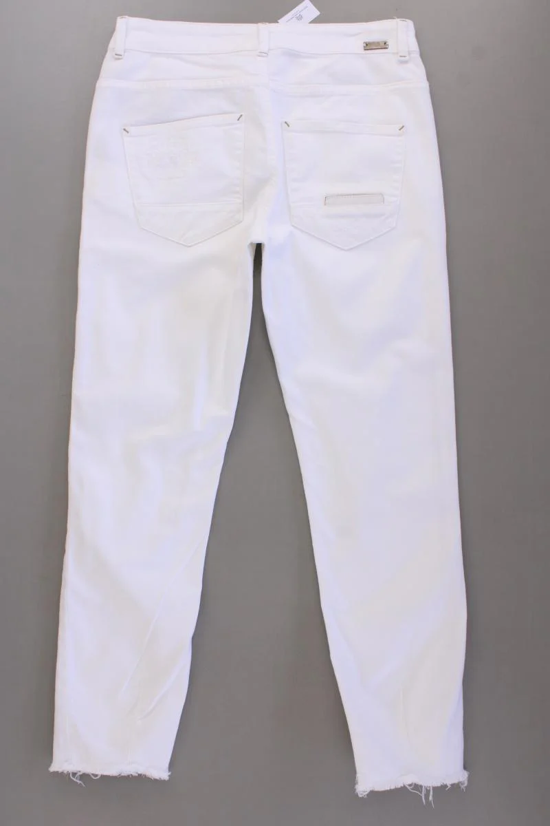 Mos Mosh Skinny Jeans Gr. W27 weiß aus Baumwolle - Image 4