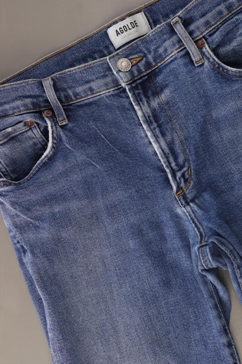Agolde Straight Jeans Gr. W30 blau aus Baumwolle - Image 2