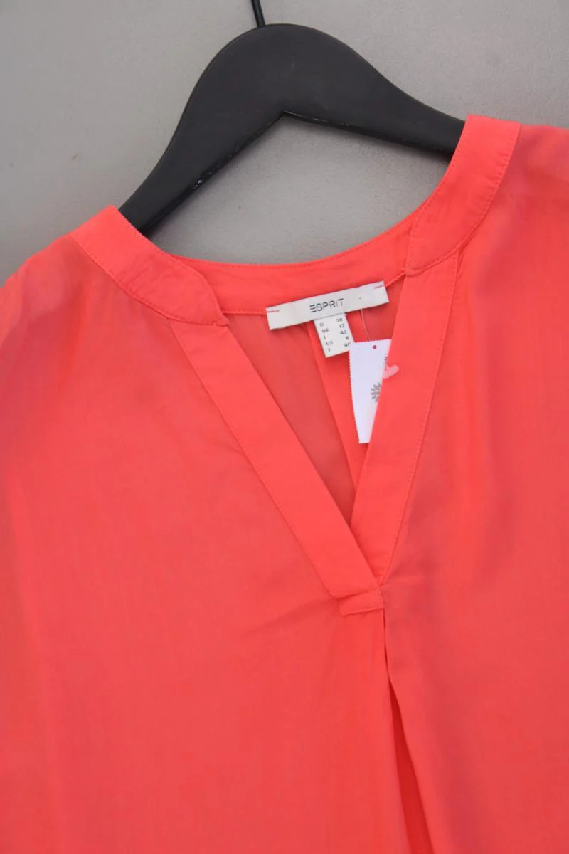 Esprit Bluse korallrot Gr. 38 Ärmellos aus Viskose - Image 2