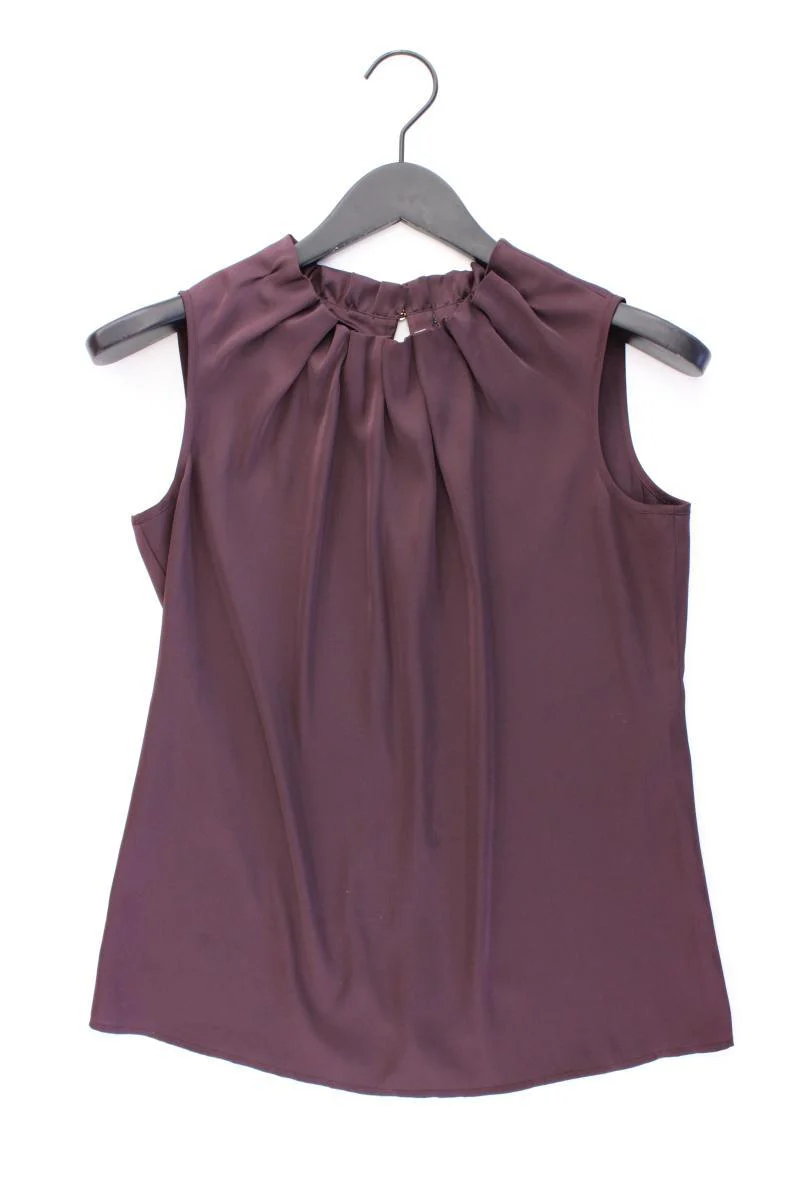 comma, Ärmellose Bluse Gr. 34 lila aus Polyester