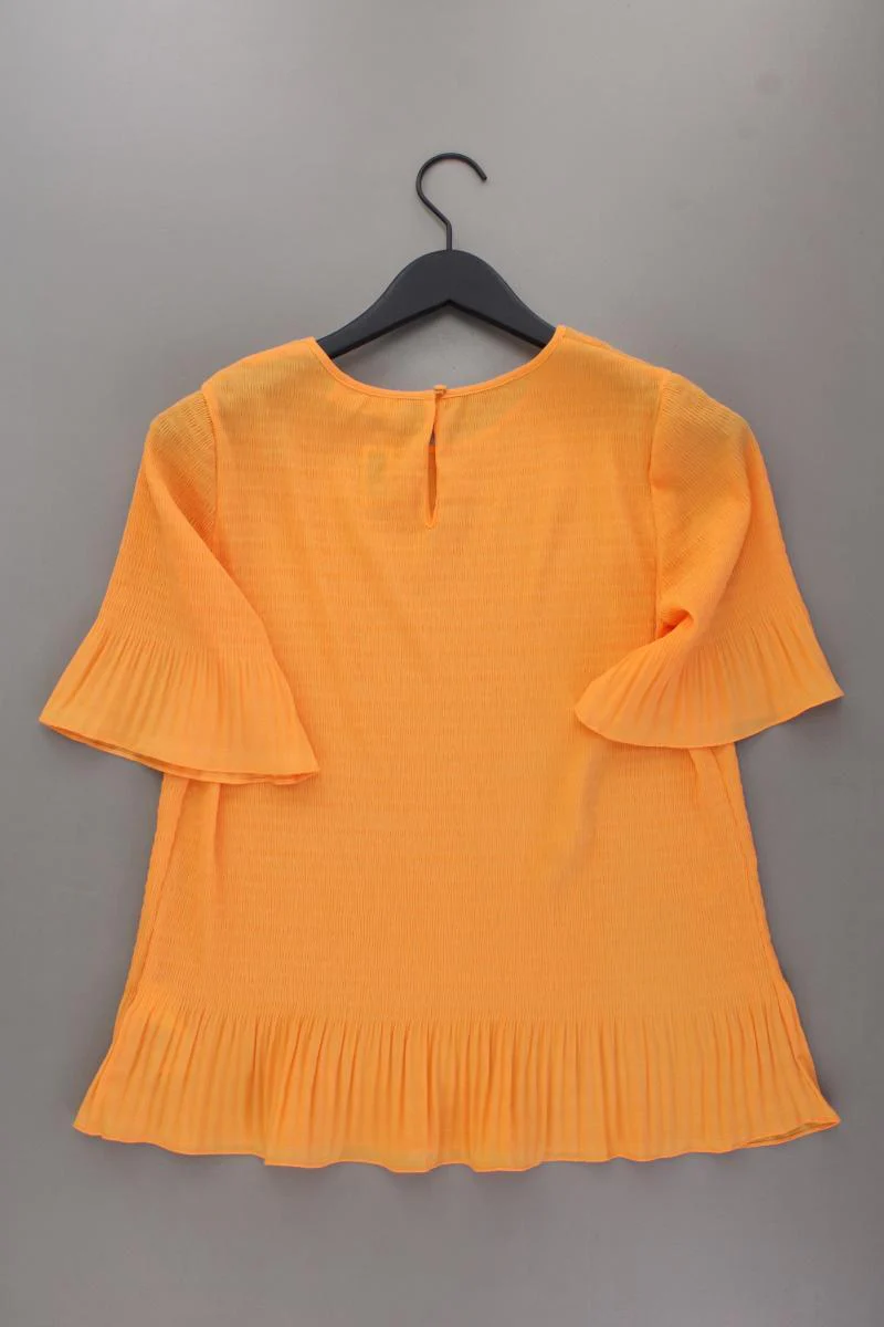 Pfeffinger Kurzarmbluse Gr. 36 neuwertig orange aus Polyester - Image 4