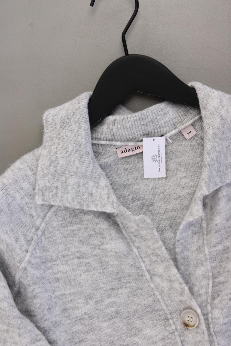 Adagio Strickjacke Gr. 44 Langarm grau aus Polyacryl - Image 2